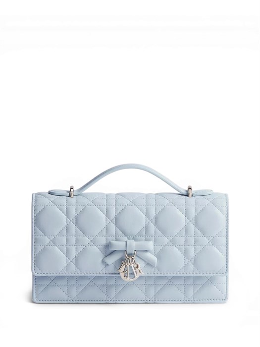 DIOR мини-сумка My Dior голубая серебро СК-01460