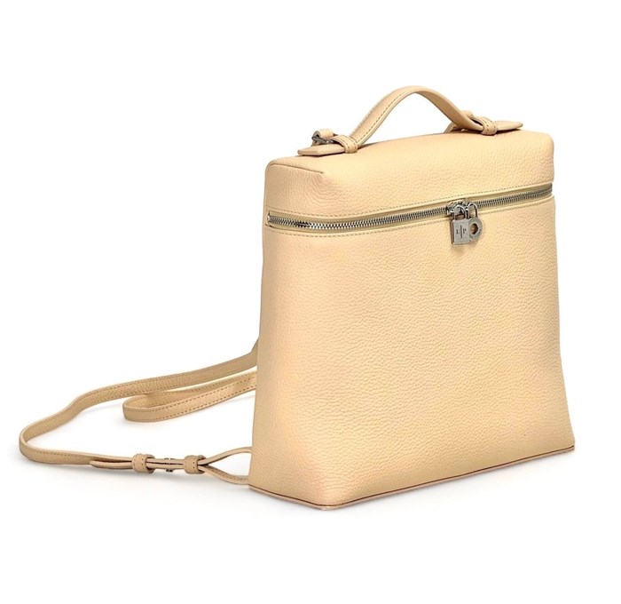 LORO PIANA рюкзак персиковый серебро РК-00344