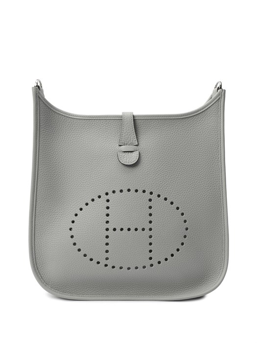 HERMES сумка Evelyne кожа Того 29 см серая СК-8979