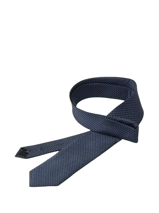 HERMES галстук синий ГЛ-00140