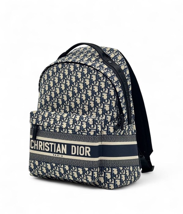 DIOR рюкзак текстиль синий РК-00475