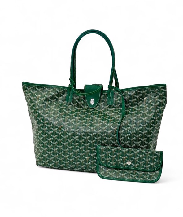 GOYARD сумка 34 см канва зеленая СК-00274
