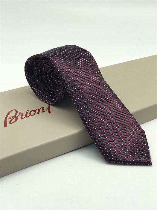 BRIONI галстук бордовый ГЛ-0832
