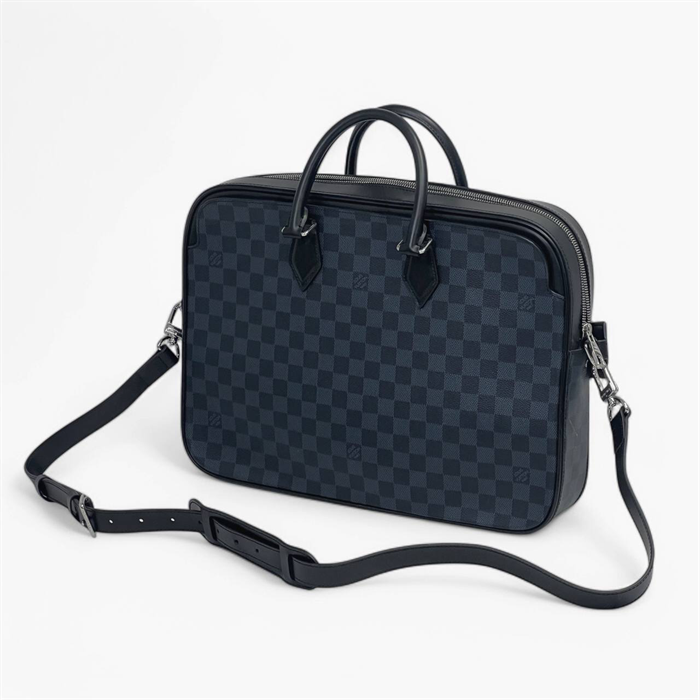 LV портфель Dandy синяя шашка большой ПР-0410