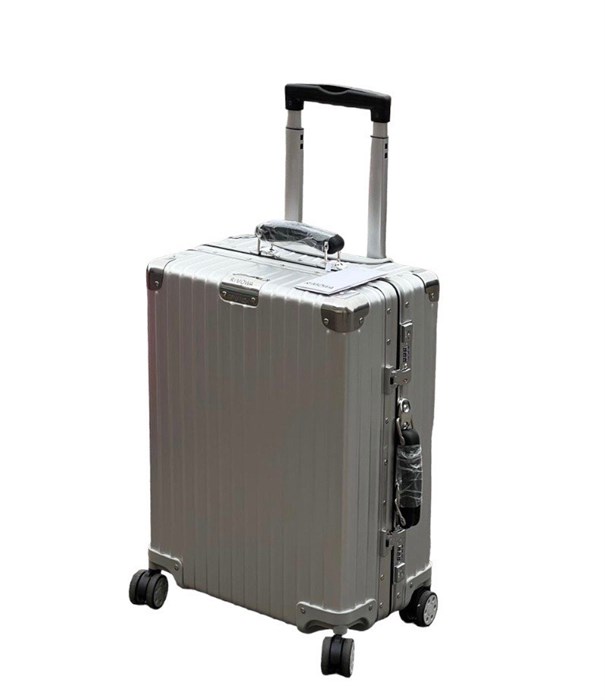 RIMOWA 50 см чемодан серебро черная ручка ЧМ-1800