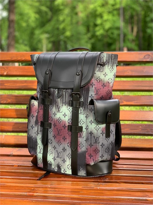 LV рюкзак Christopher текстиль хаки РК-1041