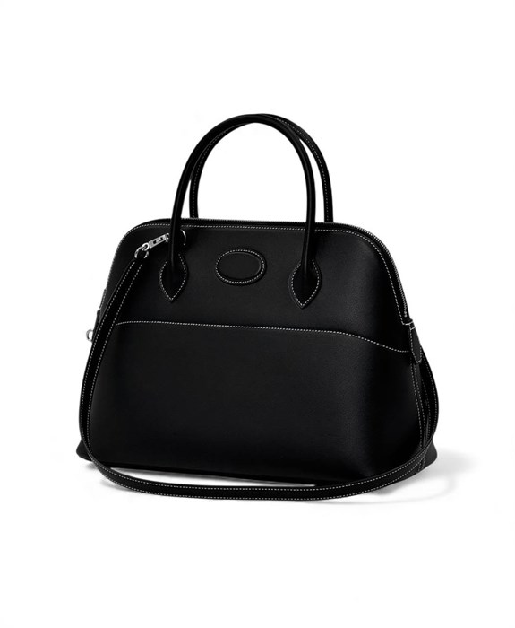 HERMES Bolide 35 см сумка черная свифт СК-00470