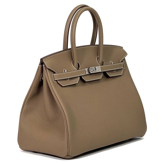 HERMES сумка Birkin кожа Того 35 см этуп фурнитура серебро СК-8713