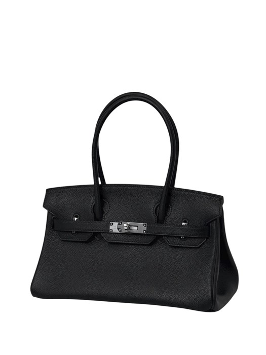 Hermes сумка Shoulder 29 см черный серебро СК-01038