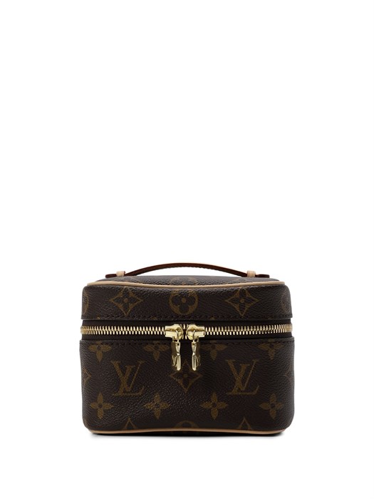LV косметичка Nice nano коричневая монограмма маленькая НС-01693