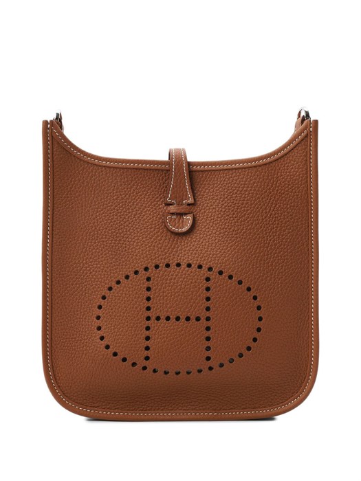 HERMES сумка Evelyne кожа Того 23 см кэмел золото СК-00866
