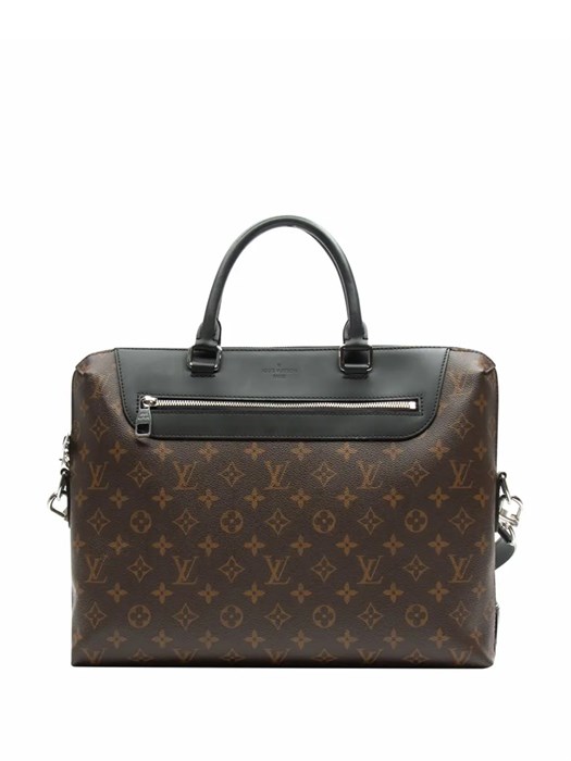 LV портфель Jour коричневая монограмма карман на молнии ПР-0488