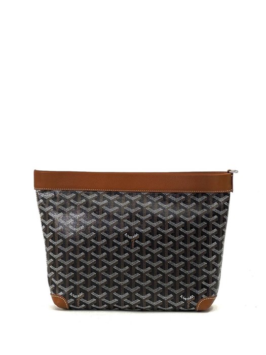 Goyard несессер канва монограмма коричневый НС-00048