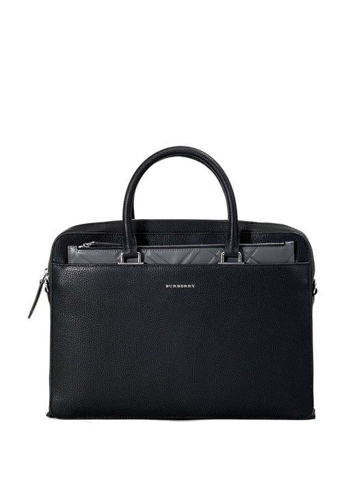 BURBERRY портфель кожа того с наружными кармами и папкой в комплекте ПР-0144