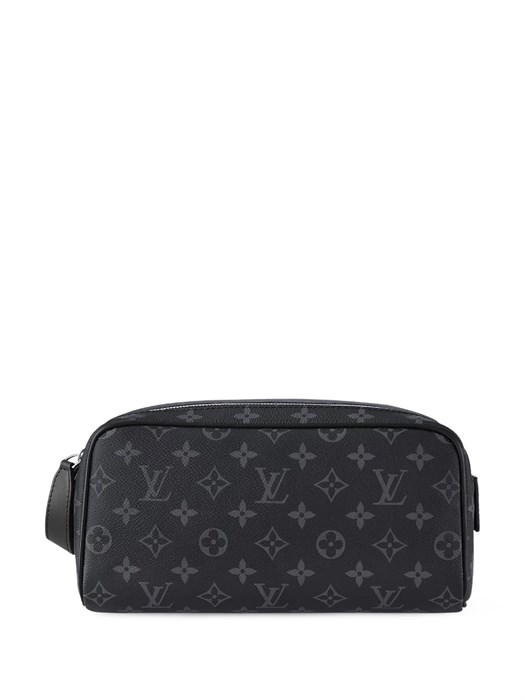 LV несессер Dopp Kit 2 молнии с ручкой серый канва монограмм НС-1838