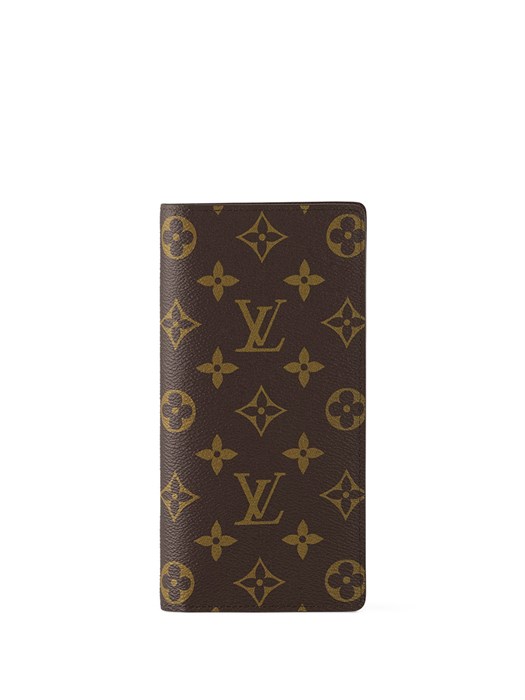 LV купюрница Brazza коричневая монограмма КП-0604