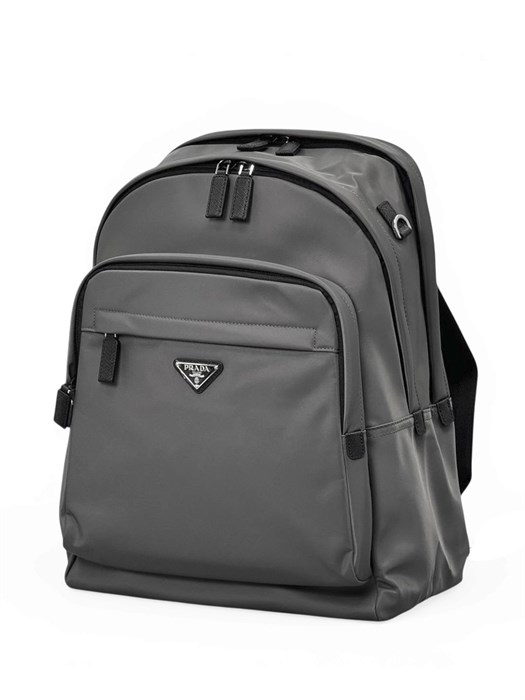 PRADA рюкзак нейлон серый РК-00161