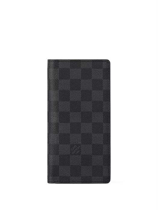 LV купюрница Brazza серая шашка КП-0316