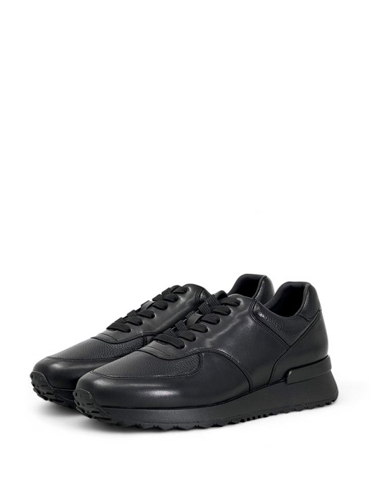 TODS кроссовки черные на черной подошве ОС-2382