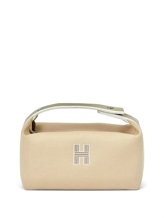 HERMES косметичка Bride-a-Brac текстиль на молнии большая бежевая НС-01446