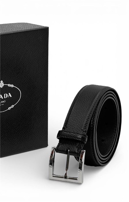 PRADA ремень брючный черный РМ-00092