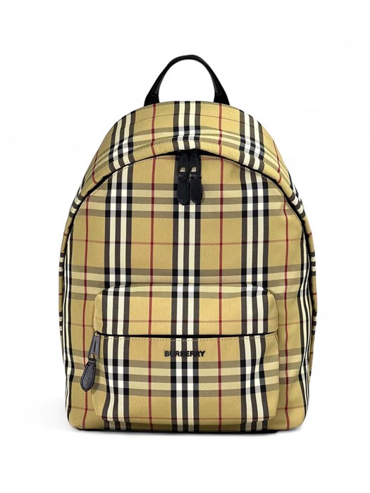 BURBERRY рюкзак бежевый в клетку коллекция 2024 РК-2452