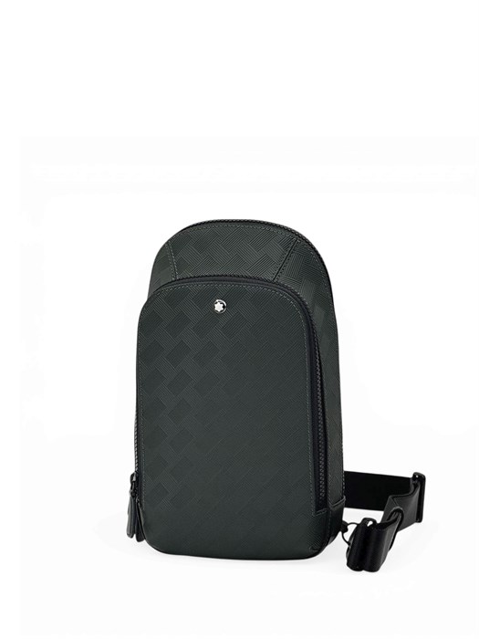 MONTBLANC слинг Extreme 3.0 кожа тисненная зеленый СЛ-00749