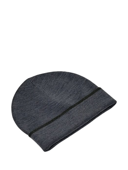 LORO PIANA шапка шерсть серая ШП-01055