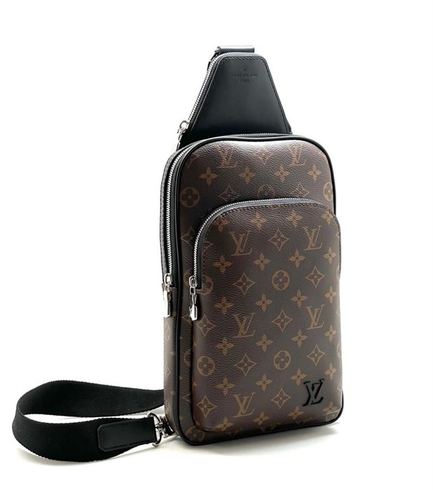 LV Слинг коричневая монограмма большой карман СЛ-2193