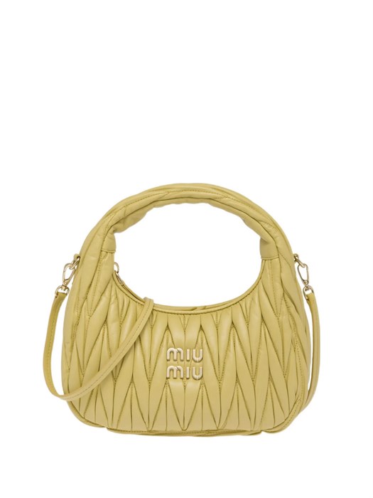MIU MIU сумка Wander гладкая кожа бежевая СК-01684