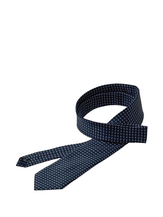 HERMES галстук синий ГЛ-00128