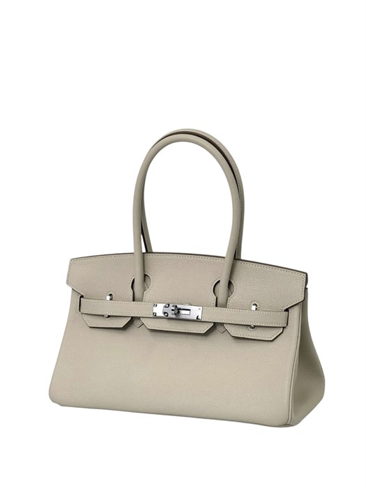 Hermes сумка Shoulder 29 см молочная серебро СК-01197