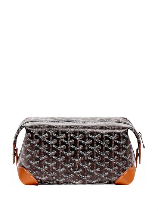 GOYARD несессер Bowling канва монограмма коричневая НС-00931