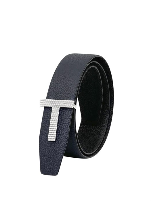 TOM FORD ремень двухсторонний кожа Того черно-синий РМ-2442