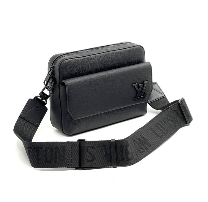 LV Мессенджер Fastline черный кожа того МС-2572