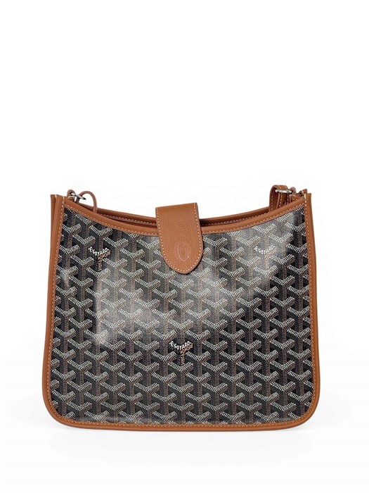 GOYARD сумка Musette канва монограмма коричневая СК-01537