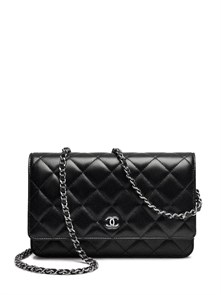 {{photo.Alt || photo.Description || 'CHANEL сумка Woc черная гладкая кожа на серебре'}}