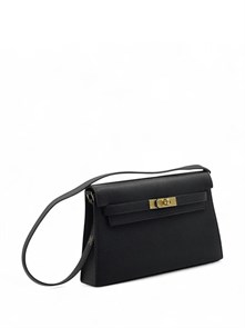 {{photo.Alt || photo.Description || 'HERMES сумка Elan кожа Шевре черная золото'}}