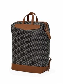 {{photo.Alt || photo.Description || 'GOYARD рюкзак канва с коричневыми кожаными ручками'}}