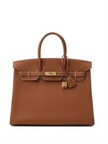 HERMES сумка Birkin 35 см кожа Того кэмел золото СК-01149