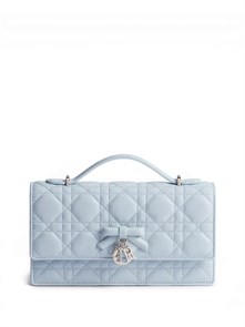 DIOR мини-сумка My Dior голубая серебро СК-01460