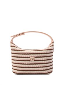 {{photo.Alt || photo.Description || 'CHANEL Сумка Hobo Clutch текстильная розовая золото'}}
