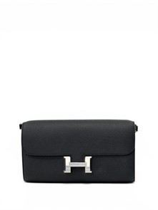 {{photo.Alt || photo.Description || 'HERMES сумка клатч Constance черная кожа эпсом серебро'}}