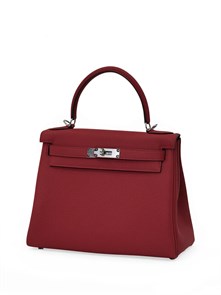 {{photo.Alt || photo.Description || 'HERMES сумка Kelly 28 см кожа Того красная серебро'}}
