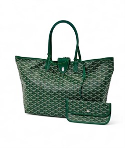 GOYARD сумка 34 см канва зеленая СК-00274