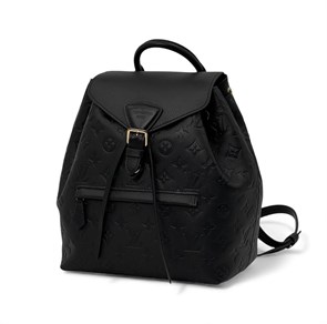 LV рюкзак Montsouris кожа монограмма черный РК-9021
