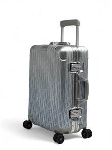 RIMOWA чемодан 50 см серебро Голубая бирюза ЧМ-2545
