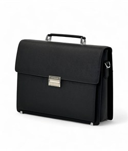 MONTBLANC портфель из кожи сафьяно на трех отделениях и кодовым замком ПР-0349