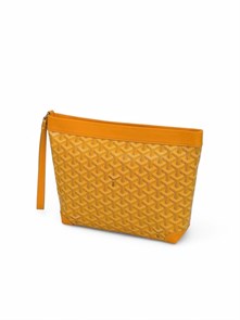 Goyard несессер канва монограмма желтый НС-0914