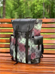 LV рюкзак Christopher текстиль хаки РК-1041